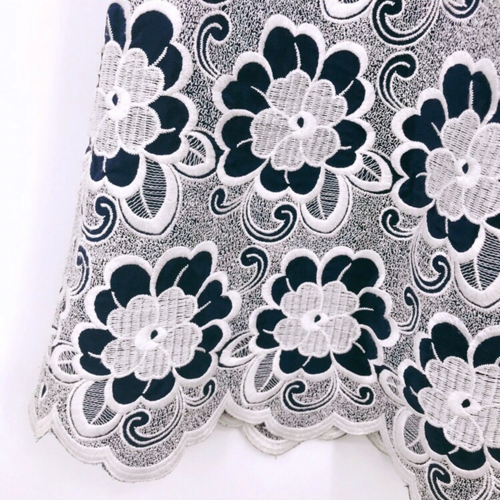 ✨HP✨ TIBI Floral Embroidered Lace Silk Dress 0 - Picture 3 of 9
